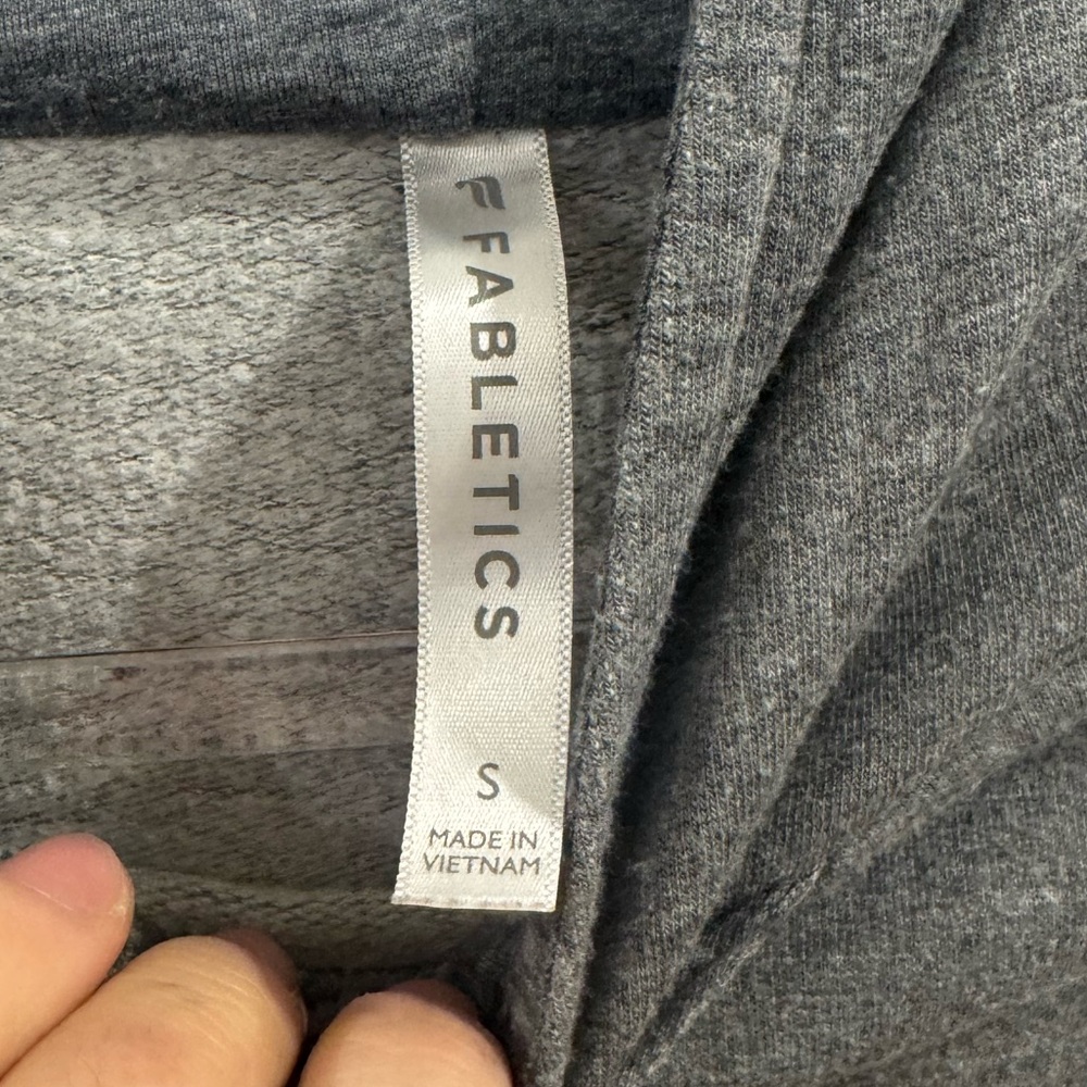 Fabletics Gray Cowl Neck Sweater - image 2